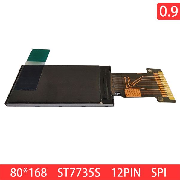 0.96 Inch 80x160 13PIN SPI4 IPS 110nits TFT LCD Display Module