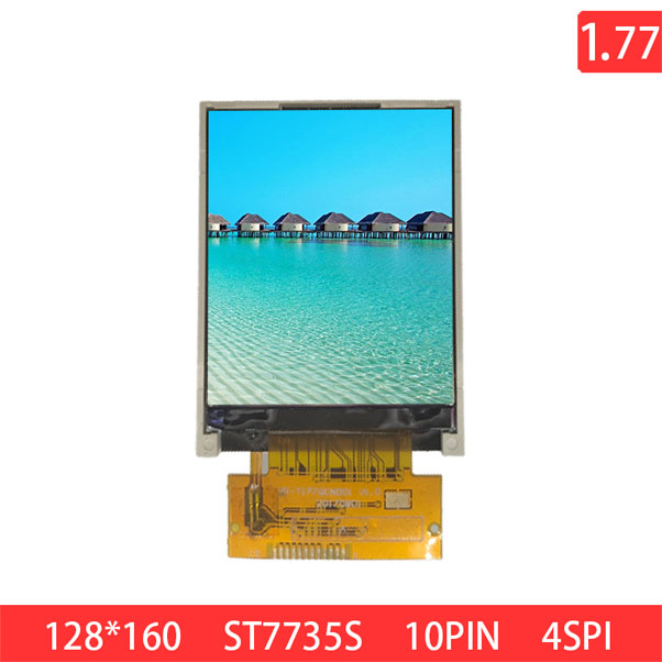 1.77 Inch 128x160 QQVGA 12PIN TN 300nits TFT LCD Display Module