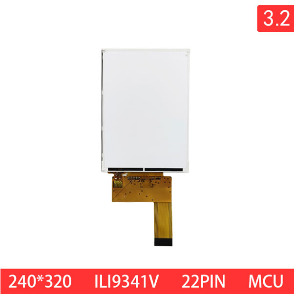 3.2 Inch 240X320 QVGA 22PIN MCU IPS 300nits TFT LCD Display Module
