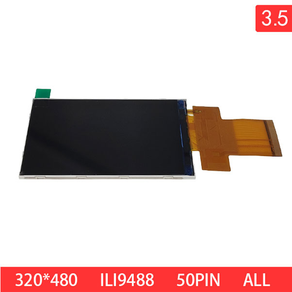 3.5 Inch 320x480 HVGA 50PIN RGB TN 350nits TFT LCD Display Module